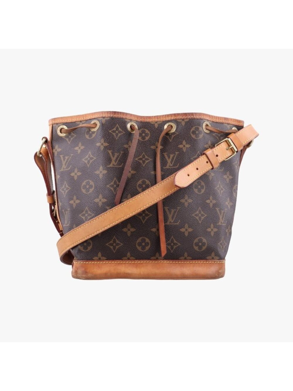 Louis Vuitton Noe BB Monogram Brown Canvas Bucket Bag